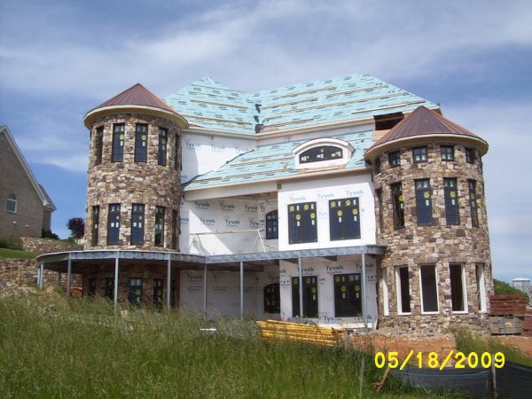 custom curved towers new construction salem virginia