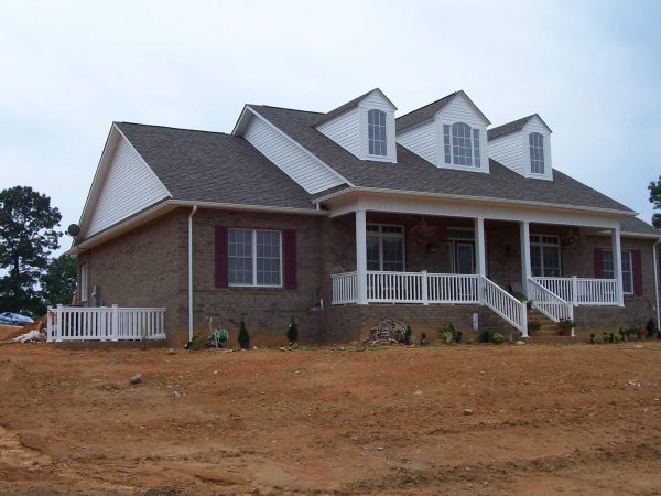 custom brick farmhouse new construction buchanan virginia