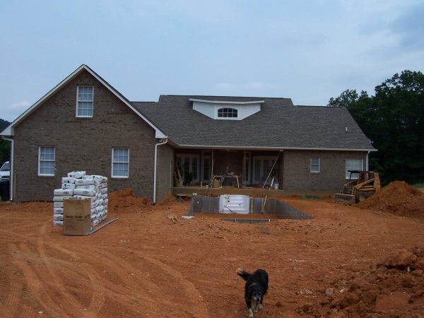 custom brick farmhouse new construction buchanan virginia