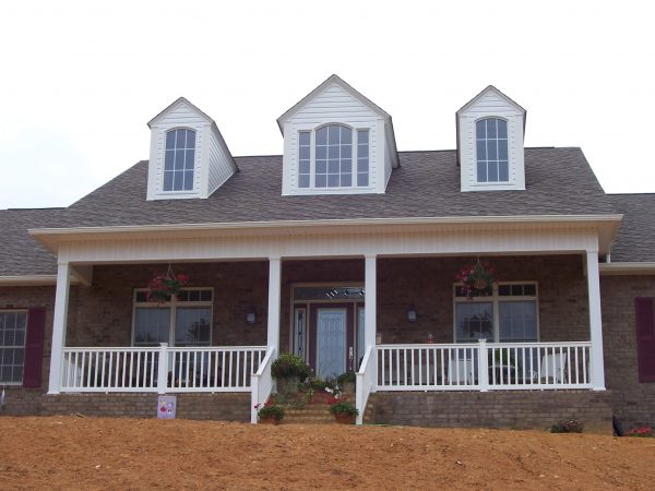 custom brick farmhouse new construction buchanan virginia