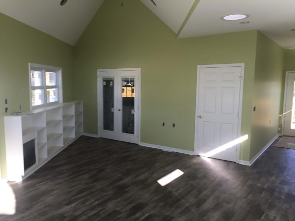 vaulted ceiling aging in place addition mother-in-law suite christiansburg virginia