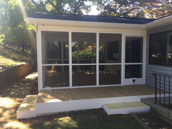 salem virginia screened porch