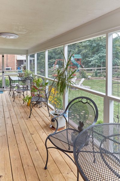 salem virginia screened porch