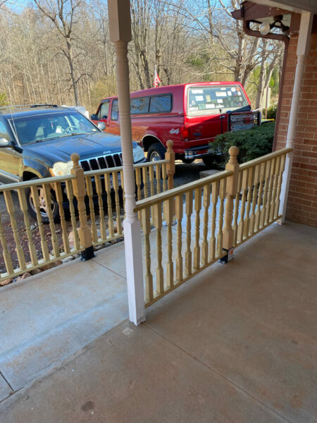 Rocky Mount VA, SAH Grant, Veteran, Custom, Wheelchair accessible, Concrete Ramp