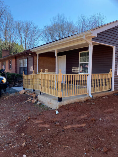 Rocky Mount VA, SAH Grant, Veteran, Custom, Wheelchair accessible, Concrete Ramp