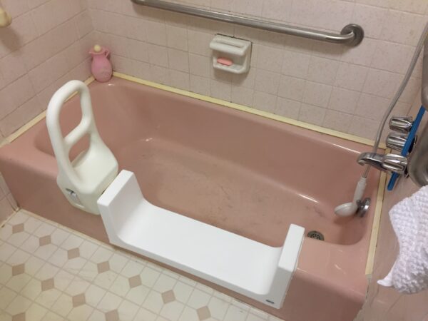 bathtub to step in shower