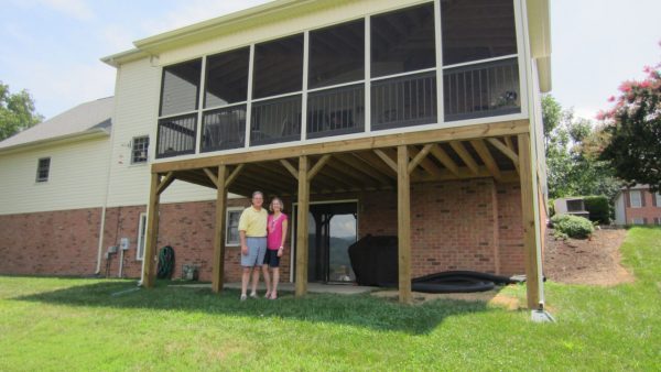 salem virginia screened porch