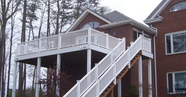 custom deck addition smith mountain lake virginia