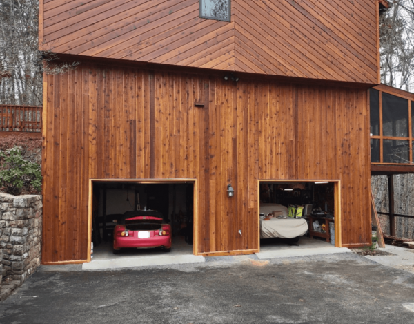 Salem Virginia, Stained Wood Siding