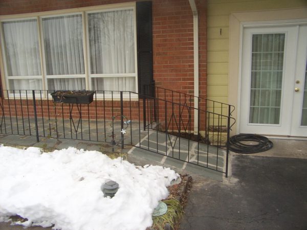 roanoke virginia custom stone wheelchair ramp