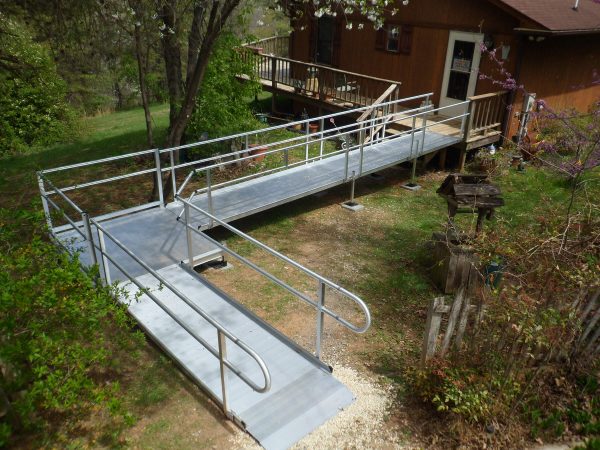 vinton virginia custom aluminum wheelchair ramp