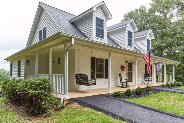 floyd virginia custom asphalt ramp covered porch swing SAH Grant Veteran