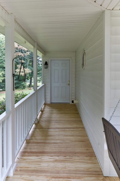 Floyd Virginia custom covered porch