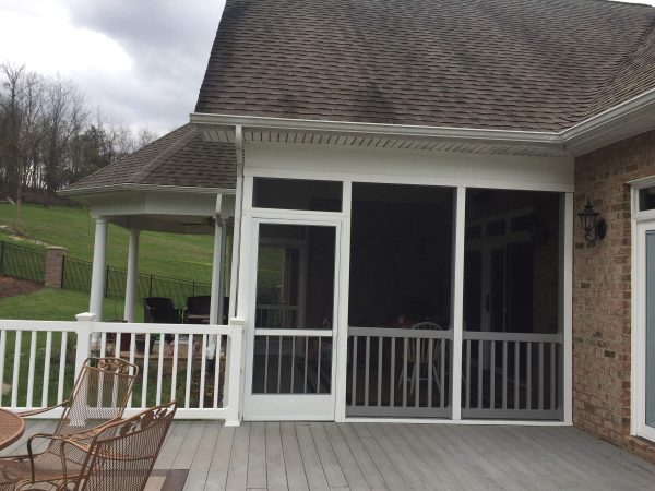 daleville virginia custom screened porch deck
